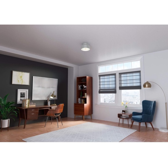 NEW IN BOX! Hunter mounted light in Dove Grey - Picture 6 of 8